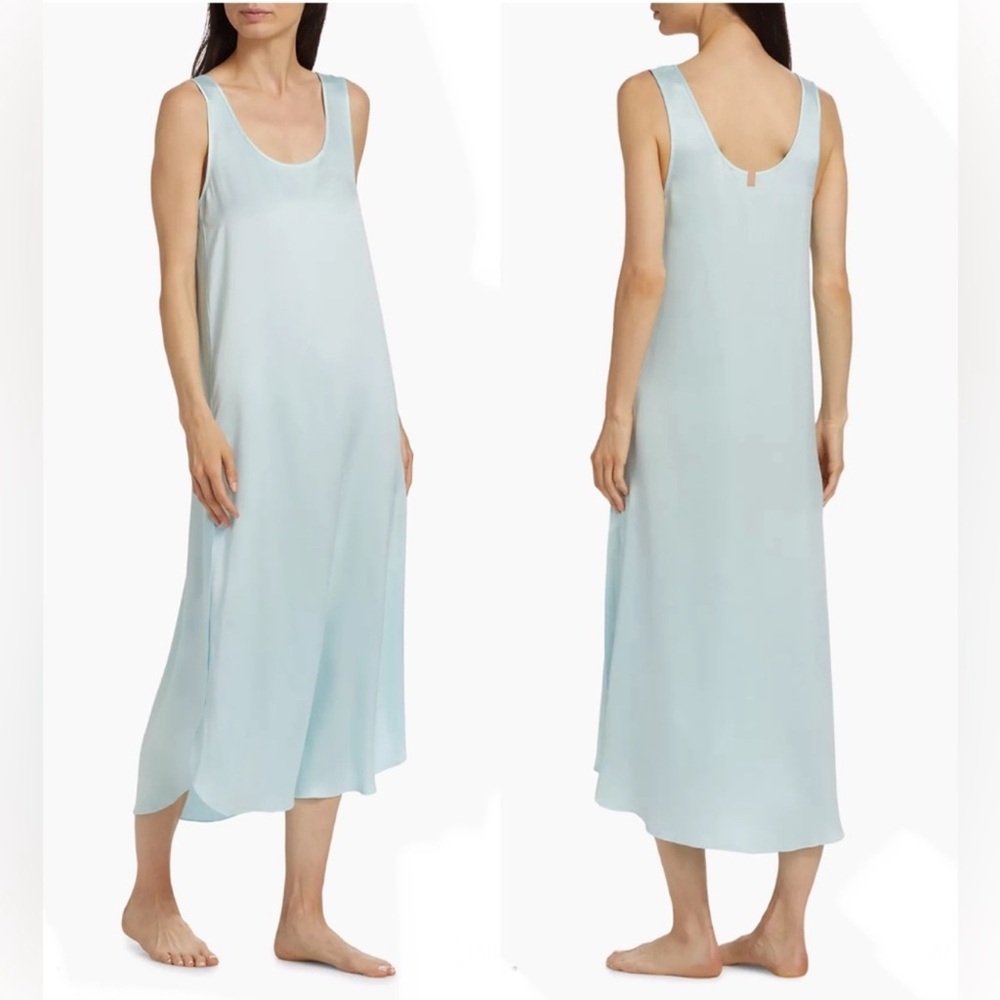 Lunya Washable Silk Tulip Dress Size Small